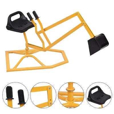 Heavy Duty Kid Ride-on Sand Digger Digging Scooper Excavator For Sand Toy 2 Heavy Duty Kid Ride-on Sand Digger Digging Scooper Excavator For Sand Toy - Image 2