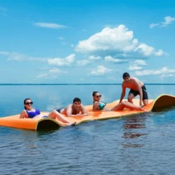 Costway 3-Layer Floating Water Pad 12' X 6' Floating Oasis Foam Mat OrangeBlueGreen 21 Costway 3-Layer Floating Water Pad 12' X 6' Floating Oasis Foam Mat OrangeBlueGreen -Costway Store GUEST 3b6084c8 dc29 460e a7a3 454e531eae96