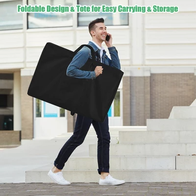 Costway Foldable Bean Bag Toss Cornhole Game Set Tailgate Regulation W/ Carrying Bag 4 Costway Foldable Bean Bag Toss Cornhole Game Set Tailgate Regulation W/ Carrying Bag - Image 4