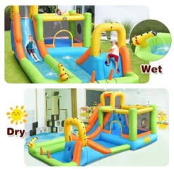 Costway Inflatable Water Slide Park Bounce House Climbing Wall 17 Costway Inflatable Water Slide Park Bounce House Climbing Wall -Costway Store GUEST 3c0b0b57 09f0 4404 8e95 ad4317392acb 1