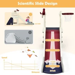 Costway 6-In-1 Large Slide For Kids Toddler Climber Slide Playset W/ Basketball Hoop 15 Costway 6-In-1 Large Slide For Kids Toddler Climber Slide Playset W/ Basketball Hoop -Costway Store GUEST 3c1a18c9 cfac 45fd a1d1 54c9c12d94bc