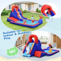 Costway Inflatable Water Slide Park W/ Climb Slide Pool & 2 Swim Rings Blower Excluded 11 Costway Inflatable Water Slide Park W/ Climb Slide Pool & 2 Swim Rings Blower Excluded -Costway Store GUEST 3c2976f3 de94 450b 92e3 83f56655bdd8