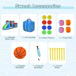 Costway Inflatable Kids Water Slide Outdoor Indoor Slide Bounce Castle (without Blower) 16 Costway Inflatable Kids Water Slide Outdoor Indoor Slide Bounce Castle (without Blower) -Costway Store GUEST 3d52aabb aef1 408b bc33 52e8bdb6af80