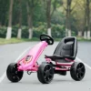 Go Kart Pedal Car Kids Ride On Toys Pedal Powered 4 Wheel Adjustable Seat Pink/Black