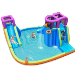 Costway 6 In 1 Inflatable Dual Slide Water Park Climbing Bouncer 20 Costway 6 In 1 Inflatable Dual Slide Water Park Climbing Bouncer -Costway Store GUEST 430797fa c572 49eb 847f ea68a6545446