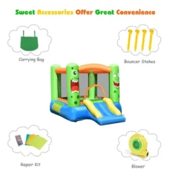 Costway Kids Playing Inflatable Bounce House Jumping Castle Game Fun Slider 480W Blower 16 Costway Kids Playing Inflatable Bounce House Jumping Castle Game Fun Slider 480W Blower -Costway Store GUEST 43611177 e48f 4951 af69 75c7439e3ee7