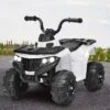 Costway Kids Ride On ATV Quad 4 Wheeler Electric Toy Car 6V Battery Power Led Lights