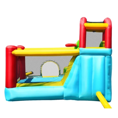 Costway Inflatable Kids Water Slide Jumper Bounce House Splash Water Pool Without Blower 2 Costway Inflatable Kids Water Slide Jumper Bounce House Splash Water Pool Without Blower - Image 2