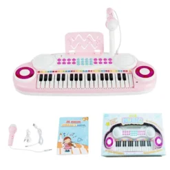 Costway 37-Key Toy Keyboard Piano Electronic Musical Instrument BluePink 21 Costway 37-Key Toy Keyboard Piano Electronic Musical Instrument BluePink -Costway Store GUEST 44d2ad7e 26c5 41a4 910f cab50c7839c7
