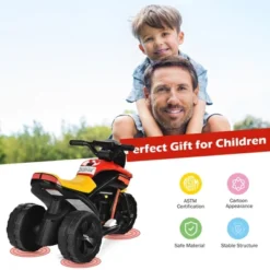 Costway 6V Ride-On Toy Motorcycle Trike 3-Wheel Electric Bicycle W/ Music&Horn 11 Costway 6V Ride-On Toy Motorcycle Trike 3-Wheel Electric Bicycle W/ Music&Horn -Costway Store GUEST 44e70758 bf0a 4f4a b886 63a9ece2fbf3