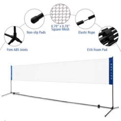 Costway Portable 13.8'x5' Badminton Beach Volleyball Tennis Training Net W/ Carrying Bag 17 Costway Portable 13.8'x5' Badminton Beach Volleyball Tennis Training Net W/ Carrying Bag -Costway Store GUEST 453d2c5e f9fd 43b3 b90e 020e4cdc8de0