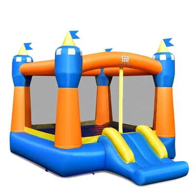 Inflatable Bounce House Kids Magic Castle W/ Large Jumping Area With 550W Blower 7 Inflatable Bounce House Kids Magic Castle W/ Large Jumping Area With 550W Blower - Image 7