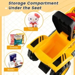 Costway Kids Toddler Ride On Excavator Digger Truck Scooter W/ Sound & Seat Storage Toy 13 Costway Kids Toddler Ride On Excavator Digger Truck Scooter W/ Sound & Seat Storage Toy -Costway Store GUEST 47079472 1404 4366 bc11 e1b718fb1fda