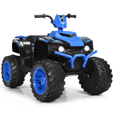 Costway 12V Kids 4-Wheeler ATV Quad Ride On Car W/ LED Lights Music USB 10 Costway 12V Kids 4-Wheeler ATV Quad Ride On Car W/ LED Lights Music USB - Image 10