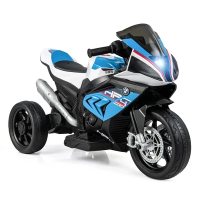 Costway 12V Kids Ride On Motorcycle Licensed BMW 3 Wheels Electric Toy W/ Light & Music 8 Costway 12V Kids Ride On Motorcycle Licensed BMW 3 Wheels Electric Toy W/ Light & Music - Image 8