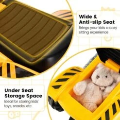Costway Kids Toddler Ride On Excavator Digger Truck Scooter Seat Storage W/Sound&Helmet 16 Costway Kids Toddler Ride On Excavator Digger Truck Scooter Seat Storage W/Sound&Helmet -Costway Store GUEST 493a79c1 4c4f 4bdb b1b2 54f78440b4a0
