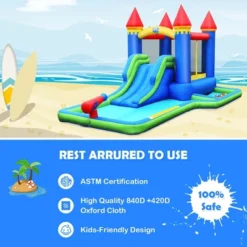 Costway Inflatable Castle Bouncer Bounce House Slide Water Park BallPit With 580W Blower 12 Costway Inflatable Castle Bouncer Bounce House Slide Water Park BallPit With 580W Blower -Costway Store GUEST 4b5d6dea 52f0 479d bbd7 ec1ae9be679d