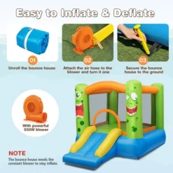 Costway Inflatable Bounce House Jumper Castle Kids Playhouse With 550W Blower 13 Costway Inflatable Bounce House Jumper Castle Kids Playhouse With 550W Blower -Costway Store GUEST 4b8bc50d 213d 43b2 a8bf bd3f37674d2e