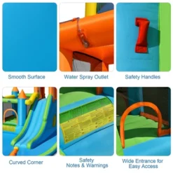 Costway Bountech Inflatable Water Slide Kids Bounce House Splash Water Pool W/ Blower 17 Costway Bountech Inflatable Water Slide Kids Bounce House Splash Water Pool W/ Blower -Costway Store GUEST 4c575934 1a48 4a81 aded f3b54fa87edf