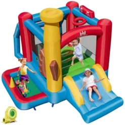 Costway Baseball Themed Jumping House Kids Bouncy Castle W/ 50 Ocean Balls & 735W Blower 17 Costway Baseball Themed Jumping House Kids Bouncy Castle W/ 50 Ocean Balls & 735W Blower -Costway Store GUEST 4c8667d5 3902 4e11 ab24 a9a360dee97c