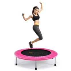 Costway 38'' Mini Folding Trampoline Portable Recreational Fitness Rebounder PinkBlue 21 Costway 38'' Mini Folding Trampoline Portable Recreational Fitness Rebounder PinkBlue -Costway Store GUEST 4f5061cf d567 403d 8485 27b4febfe763