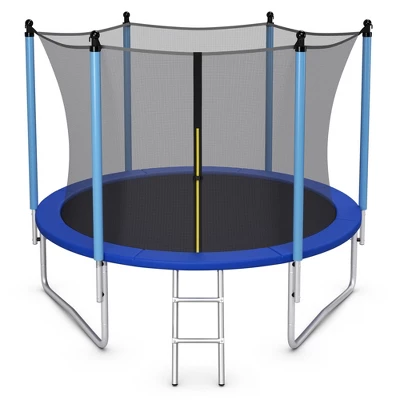 Costway 8/10/12/14/15/16FT Jumping Exercise Recreational Bounce Trampoline W/Safety Net 9 Costway 8/10/12/14/15/16FT Jumping Exercise Recreational Bounce Trampoline W/Safety Net - Image 9