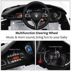 Costway 12V Maserati Licensed Kids Ride On Car W/ RC Remote Control Led Lights MP3 BluePinkWhite 20 Costway 12V Maserati Licensed Kids Ride On Car W/ RC Remote Control Led Lights MP3 BluePinkWhite -Costway Store GUEST 508e4c37 d0fc 4cf7 9e0d 51fcd44e5aa0