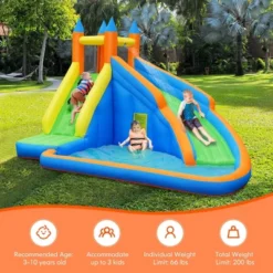 Costway Inflatable Water Slide Mighty Bounce House Jumper Castle W/ 480W Blower 14 Costway Inflatable Water Slide Mighty Bounce House Jumper Castle W/ 480W Blower -Costway Store GUEST 5601e354 11ce 4e80 8b38 f0e513ccce1f