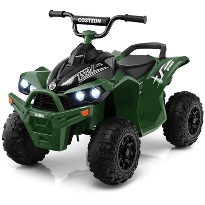 Costway 12V Battery Powered Kids Ride On ATV Electric 4-Wheeler Quad Car With MP3 & Light 11 Costway 12V Battery Powered Kids Ride On ATV Electric 4-Wheeler Quad Car With MP3 & Light - Image 11