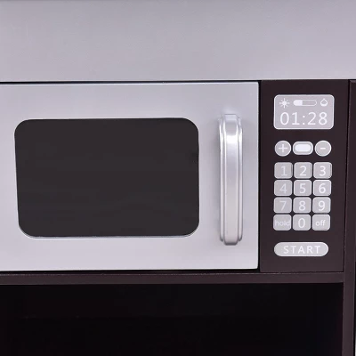 Costway Kids Cooking Pretend Play Toy Children Playset Wooden Kitchen Set Gift 6 Costway Kids Cooking Pretend Play Toy Children Playset Wooden Kitchen Set Gift - Image 6