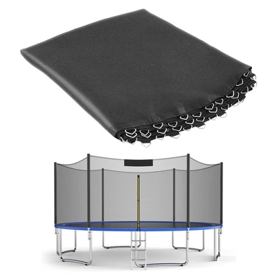 Costway Replacement Trampoline Mat Jumping Mat Fits 8/10/12/14/15/16ft Frame W/ V-Hooks 10 Costway Replacement Trampoline Mat Jumping Mat Fits 8/10/12/14/15/16ft Frame W/ V-Hooks - Image 10