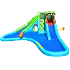 Costway Inflatable Kid Bounce House Dual Slide Climbing Wall Splash Pool W/Bag 13 Costway Inflatable Kid Bounce House Dual Slide Climbing Wall Splash Pool W/Bag -Costway Store GUEST 589415d6 57b2 4126 bf40 a8fcd4ee5d65