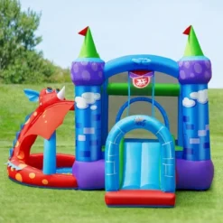 Costway Kids Inflatable Bounce House Dragon Jumping Slide Bouncer Castle W/ 750W Blower 11 Costway Kids Inflatable Bounce House Dragon Jumping Slide Bouncer Castle W/ 750W Blower -Costway Store GUEST 5a92e058 799a 43fb 833b 3b761cdbb305
