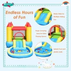 Costway Inflatable Bounce House Kids Slide Jumping Castle Bouncer W/ Balls Pool & Bag 12 Costway Inflatable Bounce House Kids Slide Jumping Castle Bouncer W/ Balls Pool & Bag -Costway Store GUEST 5d7aaeb4 9bc4 457e a7b8 54c1572a449b