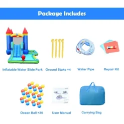 Costway Inflatable Bouncer Climbing Slide Bounce House Water Park BallPit Without Blower 17 Costway Inflatable Bouncer Climbing Slide Bounce House Water Park BallPit Without Blower -Costway Store GUEST 5dbe358f e581 4ccd 92c7 588d1c8df501
