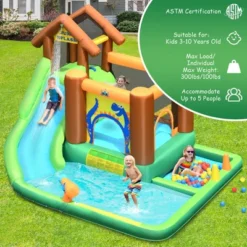 Bountech Inflatable Waterslide Bounce House Climbing Wall Ball Pit W/ Blower 11 Bountech Inflatable Waterslide Bounce House Climbing Wall Ball Pit W/ Blower -Costway Store GUEST 5e4da58a fe8d 4729 a044 4472921cdffe