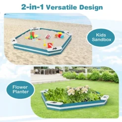 Costway Outdoor Wooden Sandbox With Animal Patterns Seats Backyard Bottomless Sandpit 13 Costway Outdoor Wooden Sandbox With Animal Patterns Seats Backyard Bottomless Sandpit -Costway Store GUEST 5fe5da3c 92c7 4c7c bce2 72a6fce7df2b