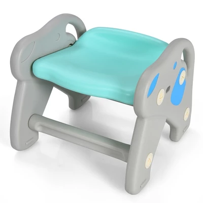 Babyjoy 4-in-1 Rocking Horse & Slide Set Toddler Slide Toy W/ Basketball Hoop 9 Babyjoy 4-in-1 Rocking Horse & Slide Set Toddler Slide Toy W/ Basketball Hoop - Image 9