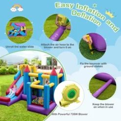 Costway Mighty Inflatable Bounce House Castle Jumper Moonwalk Bouncer Without Blower 15 Costway Mighty Inflatable Bounce House Castle Jumper Moonwalk Bouncer Without Blower -Costway Store GUEST 606f3a9a 2448 42c9 8736 534ffe6efef7