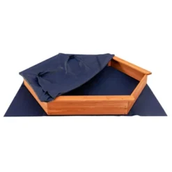 Costway Hexagon Wooden Cedar Sand Box W Seat Boards & Cover & Ground Liner 17 Costway Hexagon Wooden Cedar Sand Box W Seat Boards & Cover & Ground Liner -Costway Store GUEST 6239dc78 97bf 4c1c 8613 f392f166272f