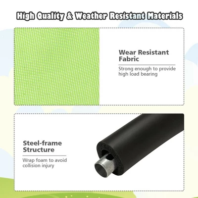 Costway 40'' Flying Saucer Round Tree Swing Kids Play Set W/ Adjustable Ropes Outdoor 6 Costway 40'' Flying Saucer Round Tree Swing Kids Play Set W/ Adjustable Ropes Outdoor - Image 6