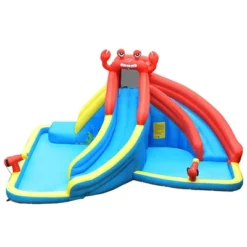 Costway Inflatable Water Slide Crab Dual Slide Bounce House Splash Pool W/ 950W Blower 16 Costway Inflatable Water Slide Crab Dual Slide Bounce House Splash Pool W/ 950W Blower -Costway Store GUEST 62b513f1 adbe 43f9 bdab 0035a2e6ca8a