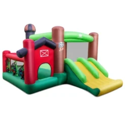 Costway Farm Themed Inflatable Castle Kids Bounce House W/ Double Slides 20 Costway Farm Themed Inflatable Castle Kids Bounce House W/ Double Slides -Costway Store GUEST 640c3d17 86b0 4cb0 b48b 8cb2191e2359