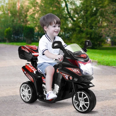 Costway 3 Wheel Kids Ride On Motorcycle 6V Battery Powered Electric Toy Power Bicycle 1 Costway 3 Wheel Kids Ride On Motorcycle 6V Battery Powered Electric Toy Power Bicycle