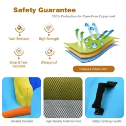 Costway Inflatable Water Slide Climbing Bounce House Splash Pool W/ 735W Blower 14 Costway Inflatable Water Slide Climbing Bounce House Splash Pool W/ 735W Blower -Costway Store GUEST 64b27a16 2523 4c90 ab83 4ac7562b24b9