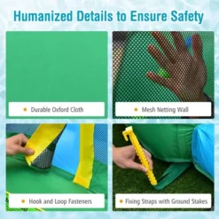 Costway Inflatable Water Slide Park Kid Bounce House W/ Upgraded Handrail & 780W Blower 16 Costway Inflatable Water Slide Park Kid Bounce House W/ Upgraded Handrail & 780W Blower -Costway Store GUEST 65702d92 8f41 42f8 b9f1 30650cd3785d