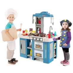 Costway Play Kitchen Set 67 PCS Kitchen Toy For Kids W/Food &Realistic Lights & Sounds 19 Costway Play Kitchen Set 67 PCS Kitchen Toy For Kids W/Food &Realistic Lights & Sounds -Costway Store GUEST 666e829e 2452 4b69 9011 664fa91388d4 1