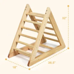 Costway Wooden Climbing Pikler Triangle With Climbing Ladder For Toddler Step Training 17 Costway Wooden Climbing Pikler Triangle With Climbing Ladder For Toddler Step Training -Costway Store GUEST 67cb9fe2 1d81 4c81 a695 425e5f0b665e 1