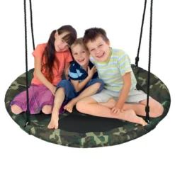 Costway 40'' Flying Saucer Tree Swing Outdoor Play Set W/ Adjustable Ropes Colorful/Camouflage Green 21 Costway 40'' Flying Saucer Tree Swing Outdoor Play Set W/ Adjustable Ropes Colorful/Camouflage Green -Costway Store GUEST 6996c6f6 3da8 44de b3be 391d80bece1d