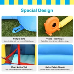Costway Inflatable Bounce House Slide Bouncer Kids Castle Jumper W/ Balls & 780W Blower 16 Costway Inflatable Bounce House Slide Bouncer Kids Castle Jumper W/ Balls & 780W Blower -Costway Store GUEST 6a2be00b c34c 471d a9db adabb6f75ee7